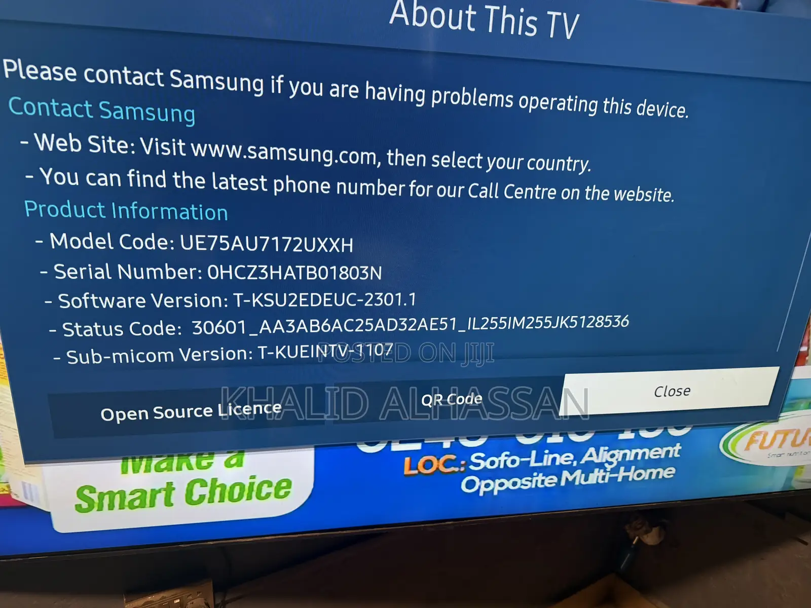 Samsun TV for Sale