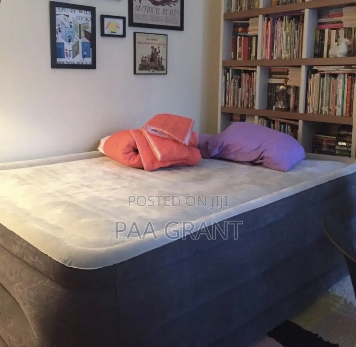 Built in Pump Automatic Double Size Air Mattress