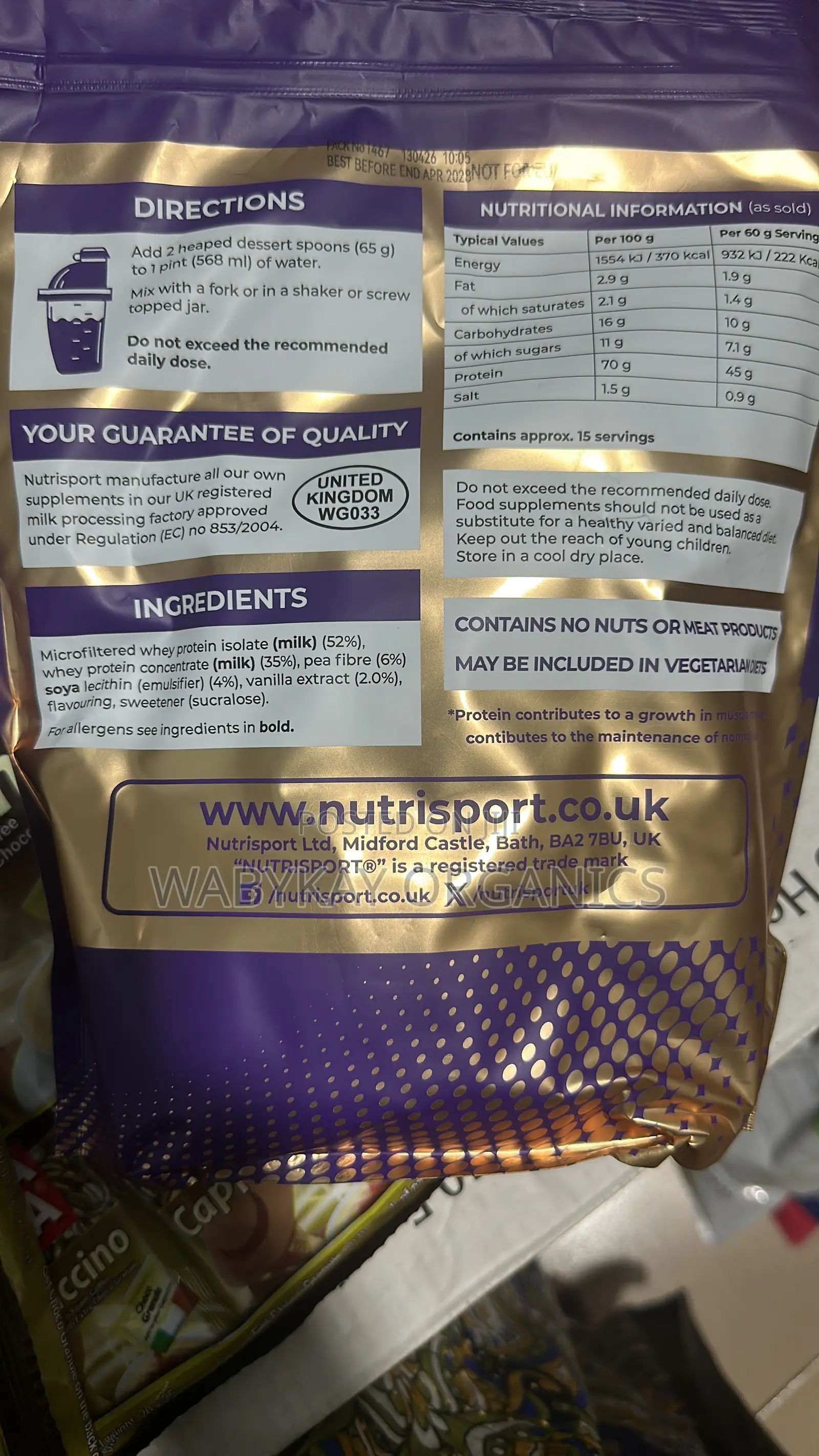 Nutra Sports Whey Protein