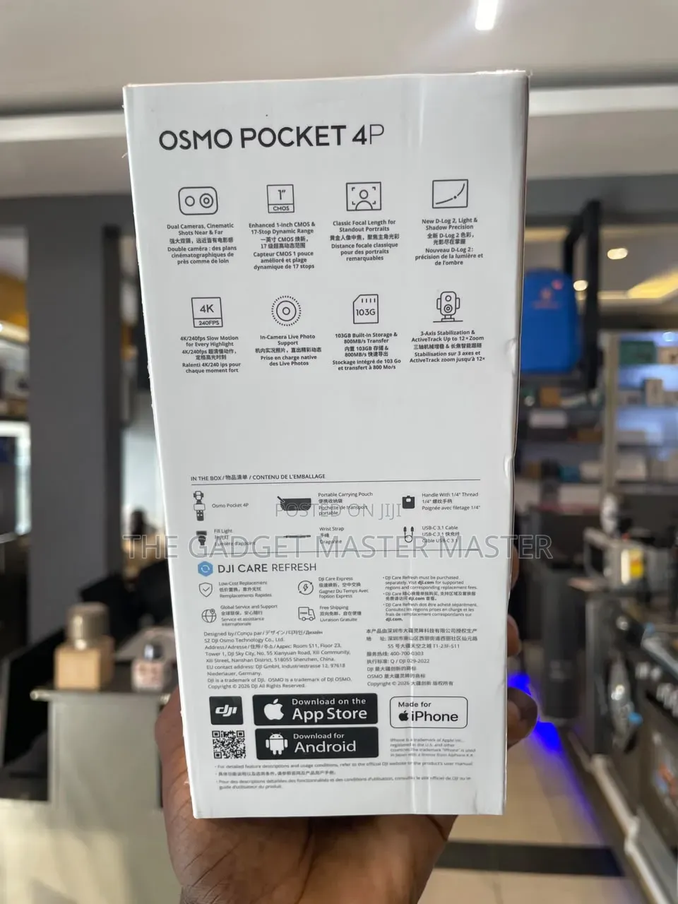 Dji Osmo Pocket 4P Standard Combo