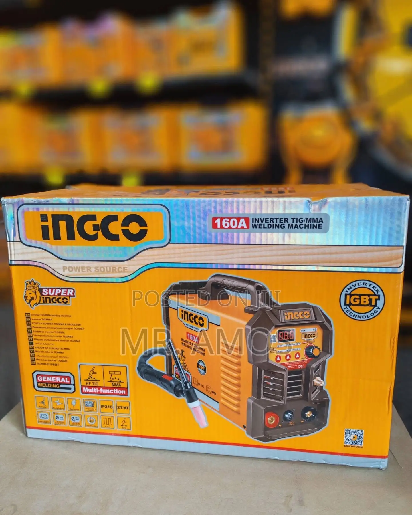 160a Inverter Tig/Mma Welding Machine - Ing-Tig1601