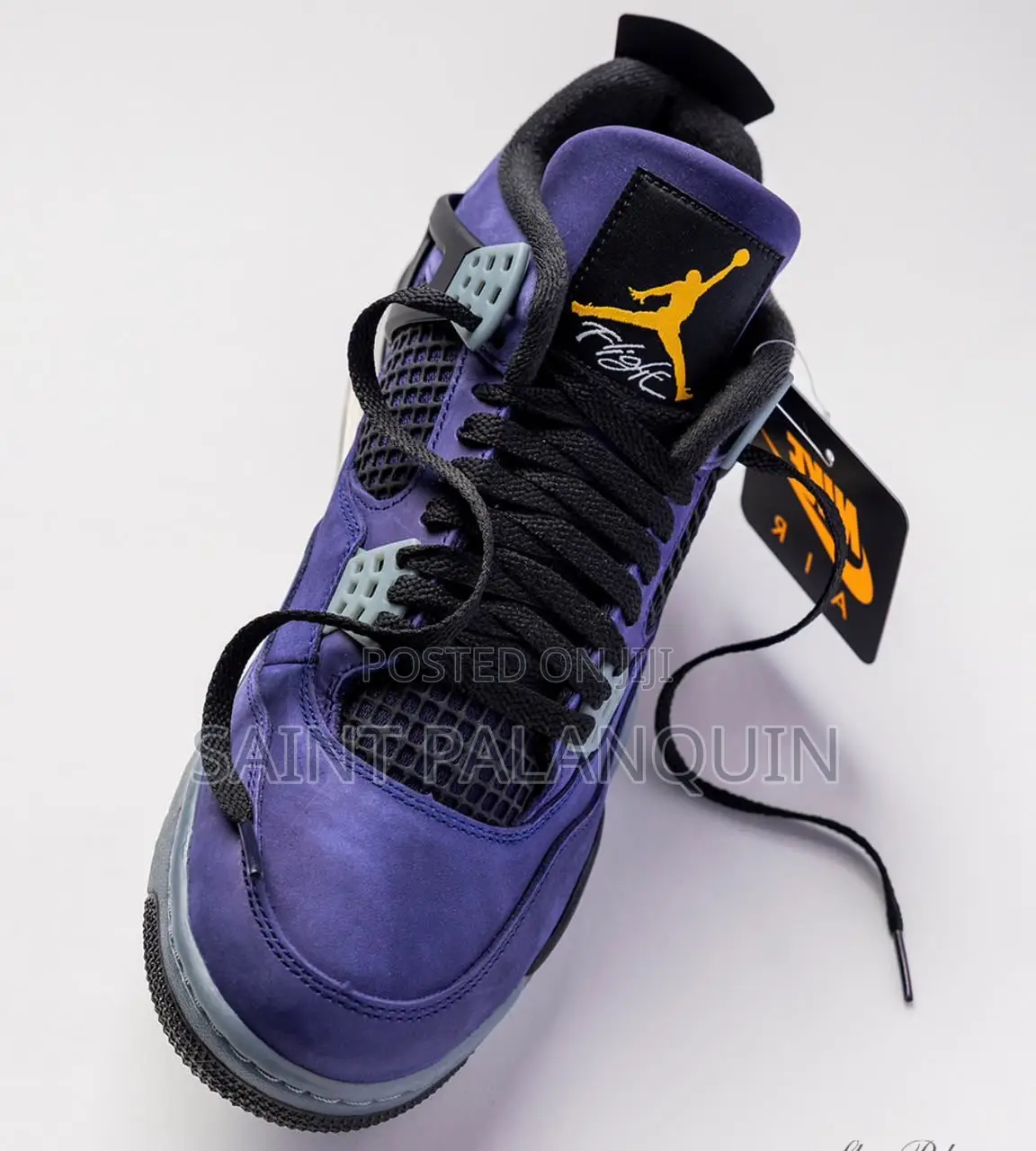 Nike Air Jordan 4 Retro "Lakers" Sneakers