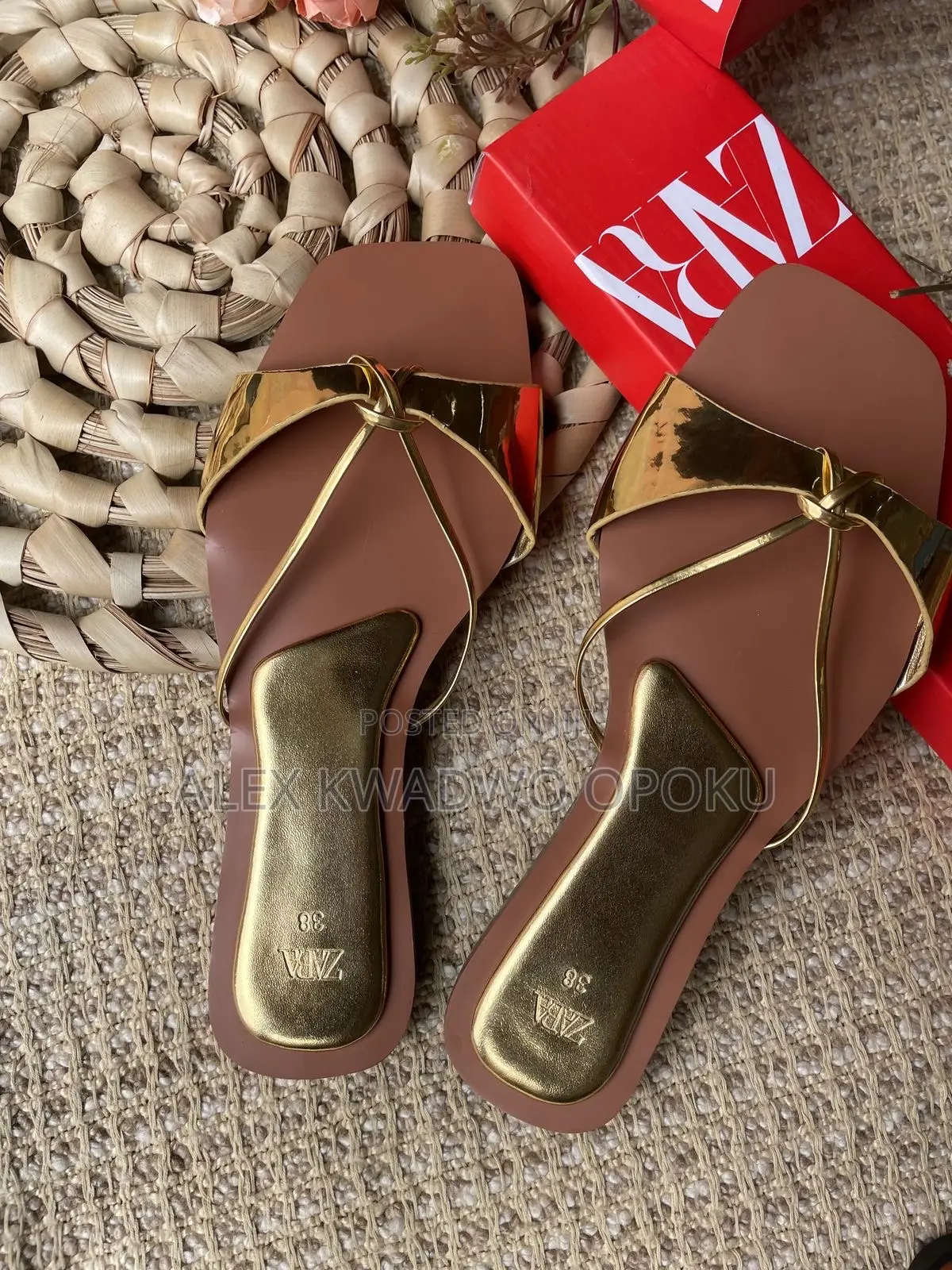 Zara Slingback Flats
