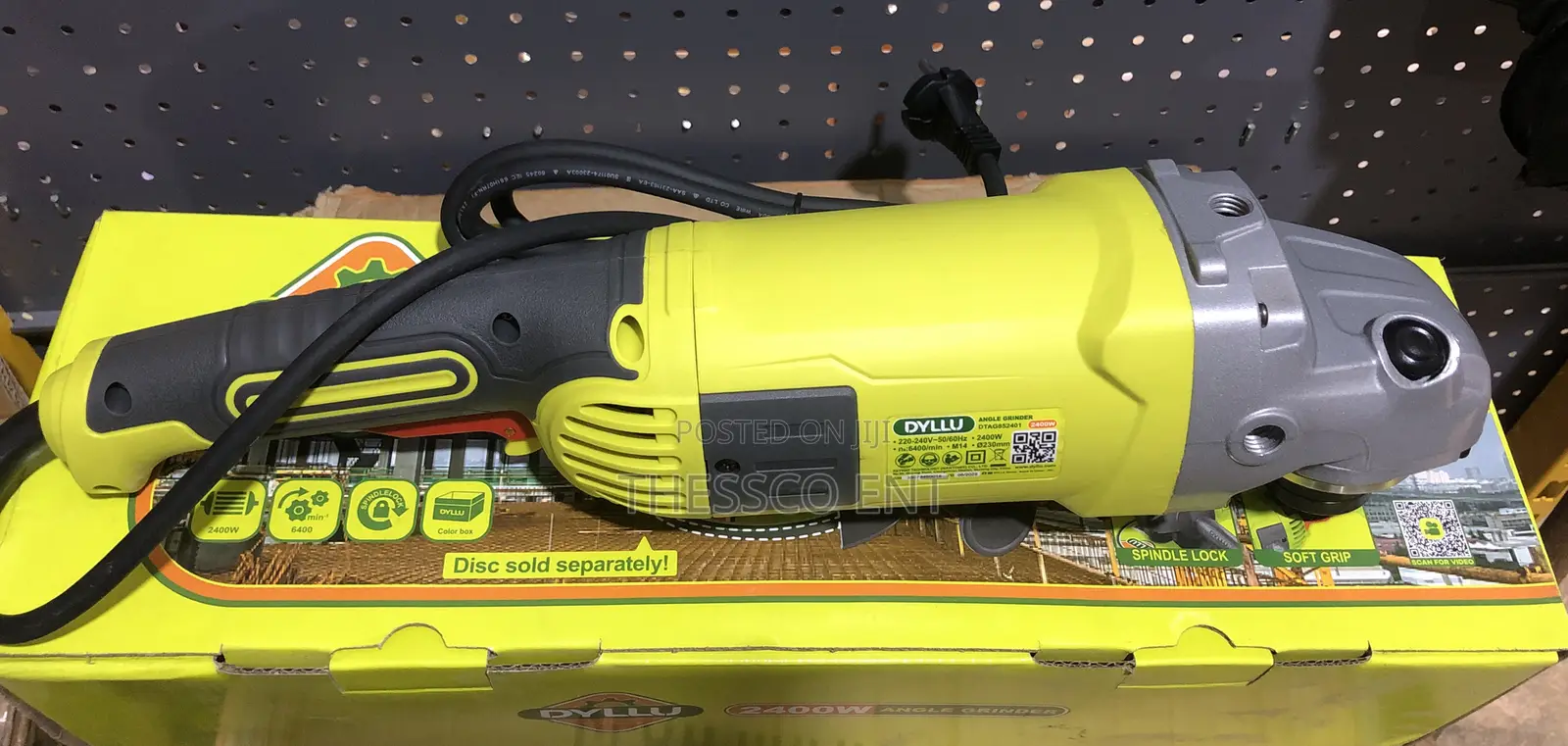 Angle Grinder 2400w Dyllu