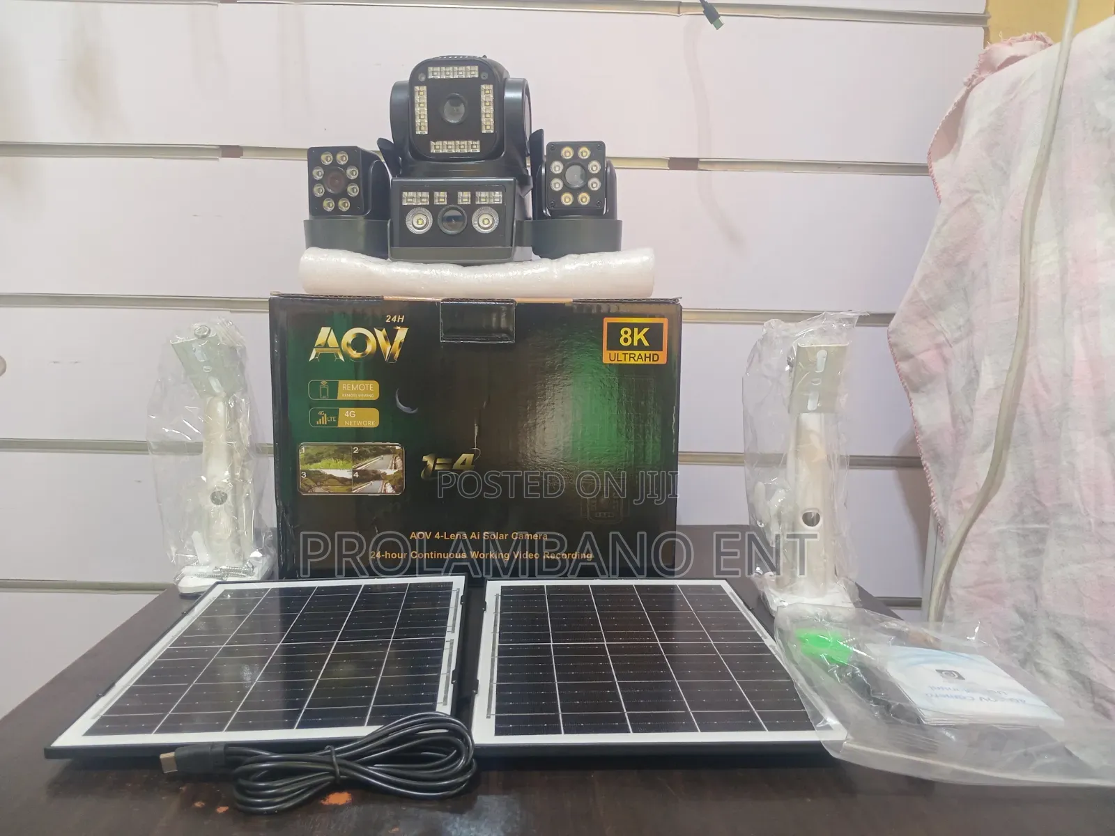 AOV 4in1 Lens Ai Solar Camera