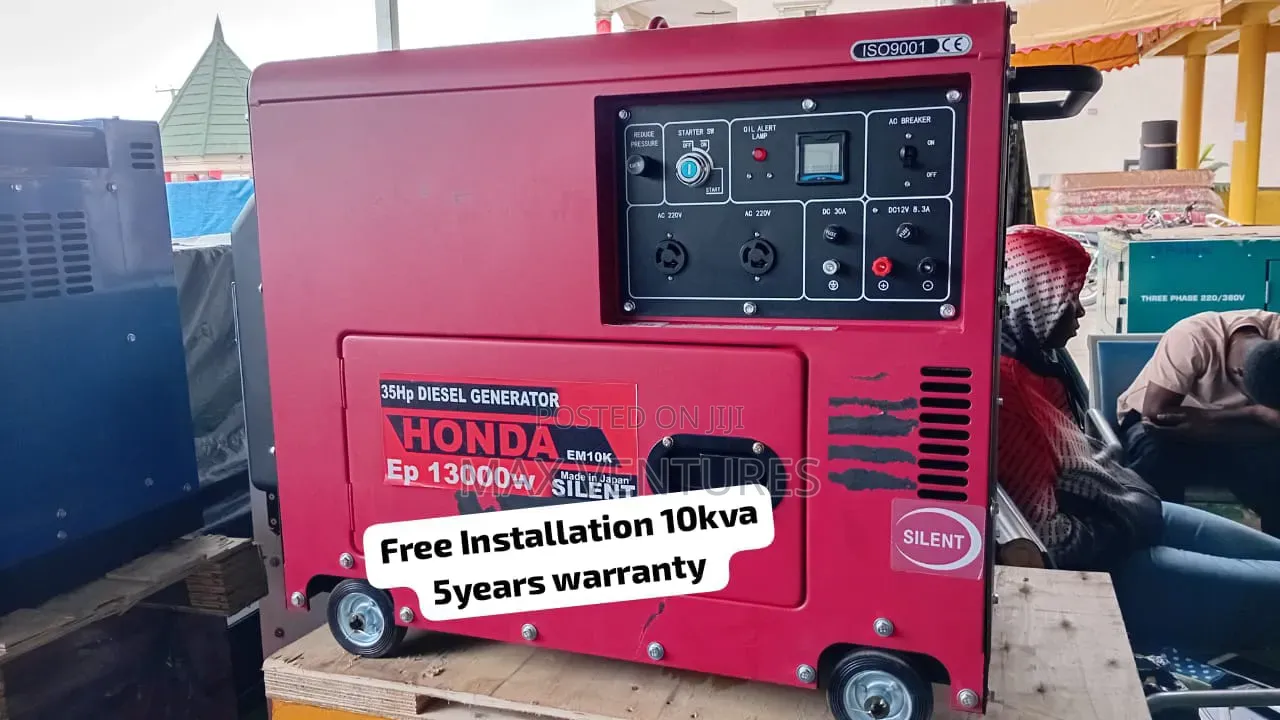 Honda 10kVA Diesel Generator – Powerful Performance Guaranteed 10kva