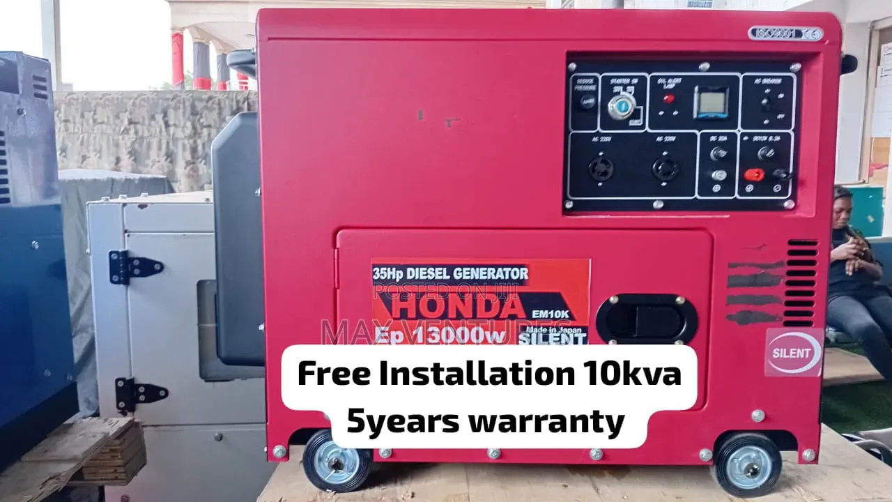 Brand New Honda 10kVA Diesel Generator – Heavy Duty Power 10kva