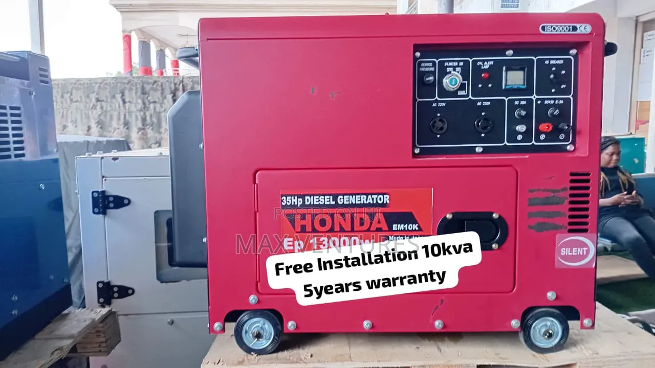 Powerful Honda 10kVA Diesel Generator – Long-Lasting Engine 10kva