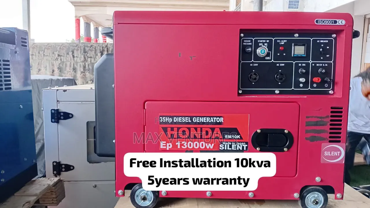 Honda 10kVA Diesel Generator – Ideal for Shops and Offices 10kva