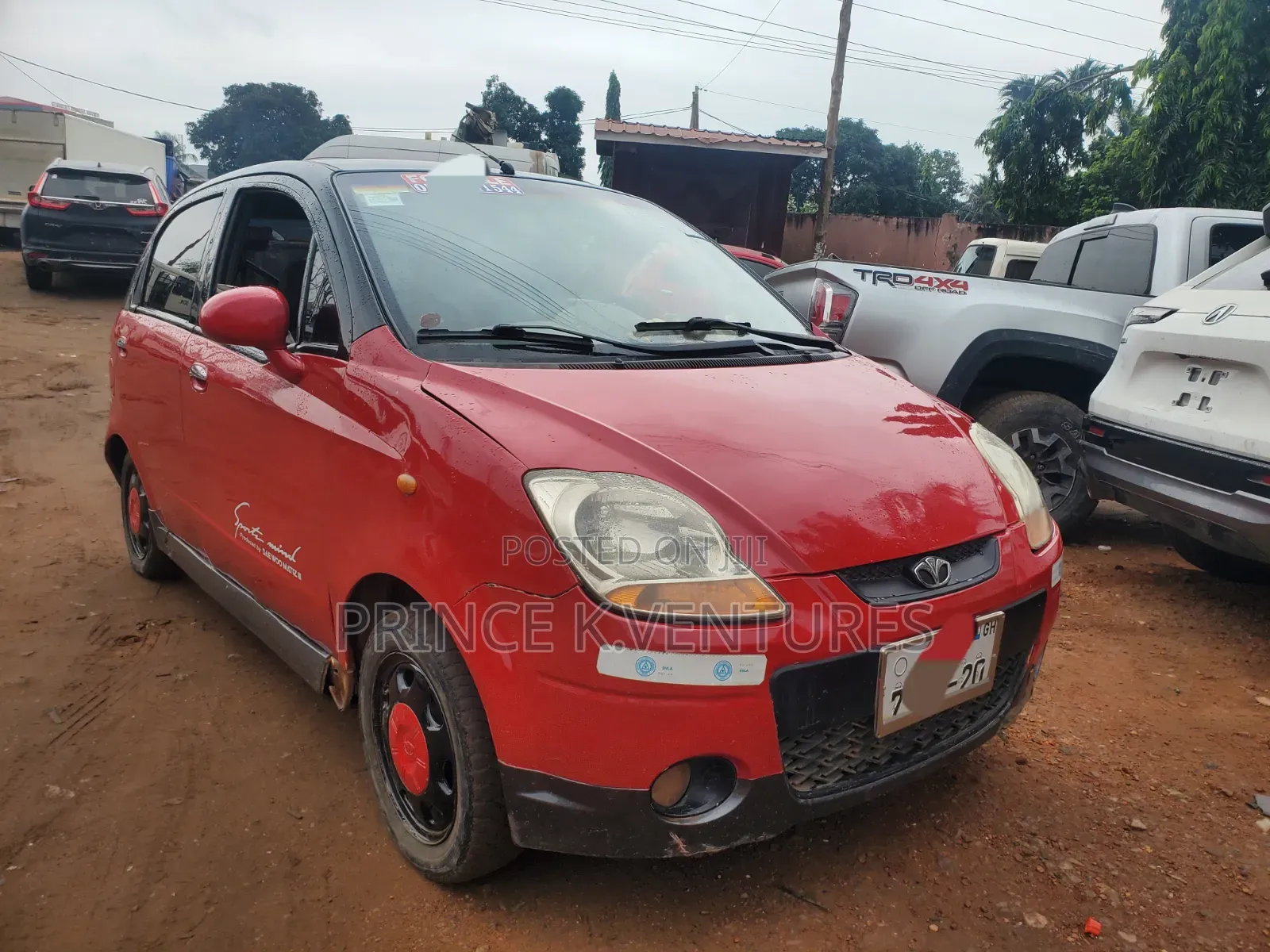 Daewoo Matiz 0.8 S 2010 Red