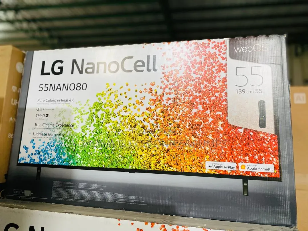 Classy LG 55-Inch NanoCell TV 55nano80