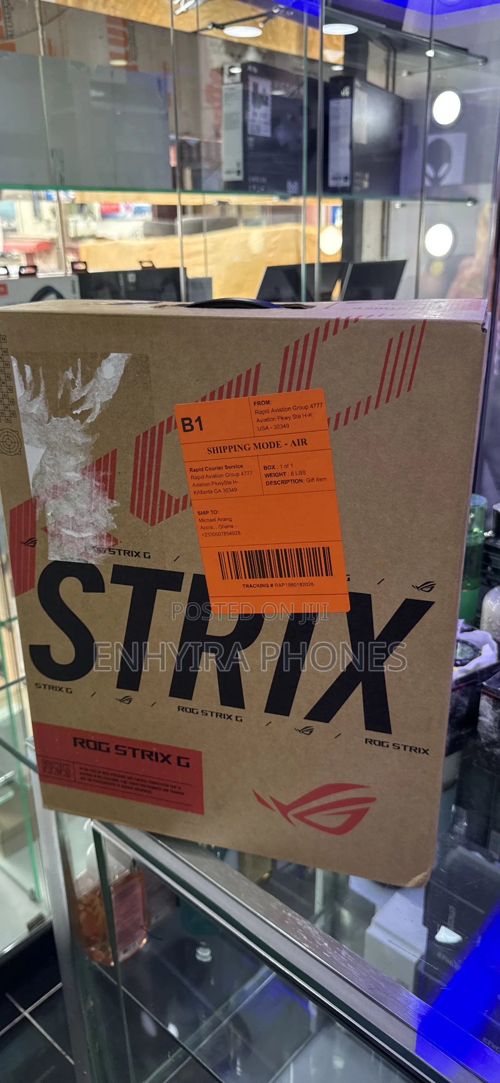 New Laptop Asus ROG Strix G16 16GB AMD Ryzen 9 SSD 1T