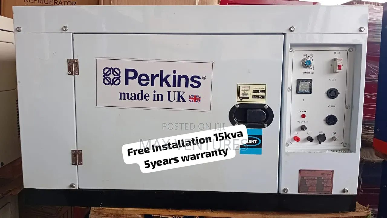 Original Perkins 15kVA Diesel Generator – Best Performance 15kva