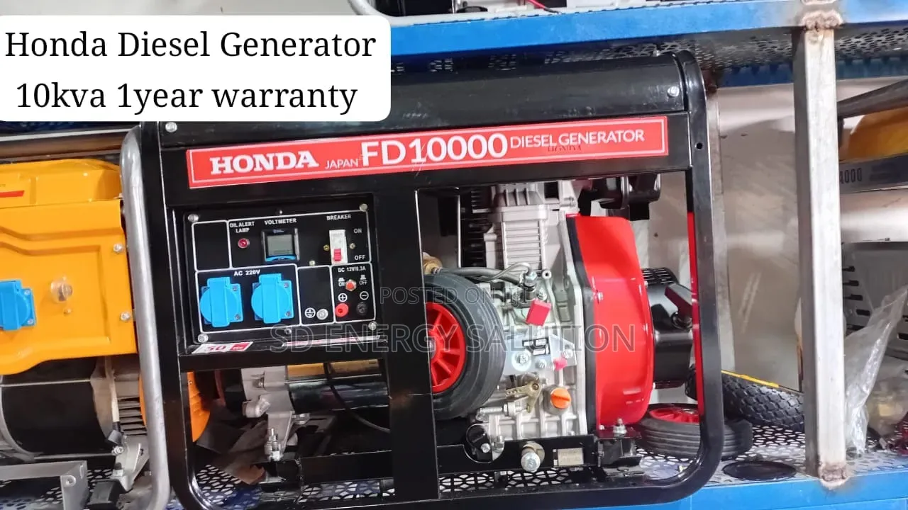 Honda 10kVA Electric Start Diesel Generator