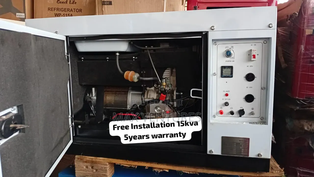 Original Perkins 15kVA Diesel Generator – Best Performance 15kva