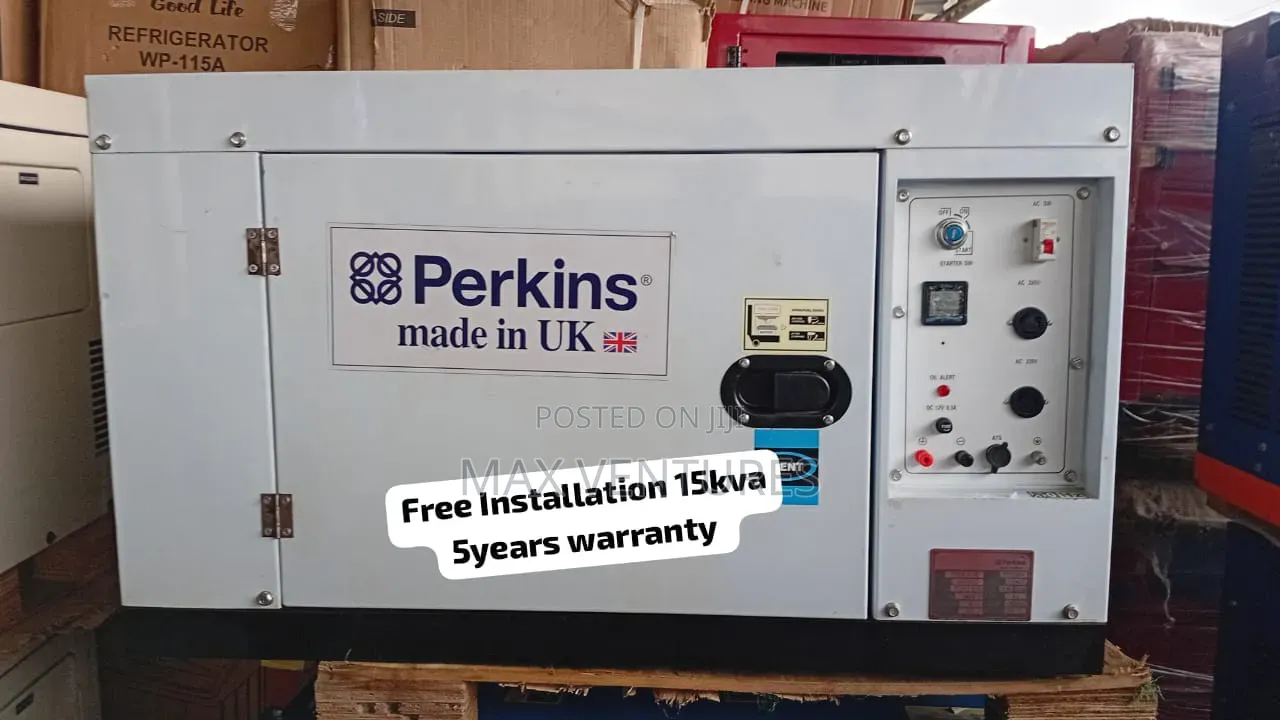 Perkins 15kVA Silent Diesel Generator – Premium Quality 15kva