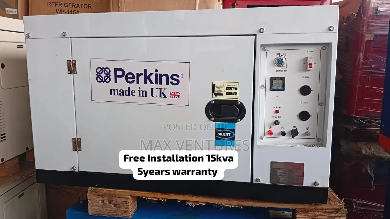 Powerful Perkins 15kVA Diesel Generator for Business Use 15kva