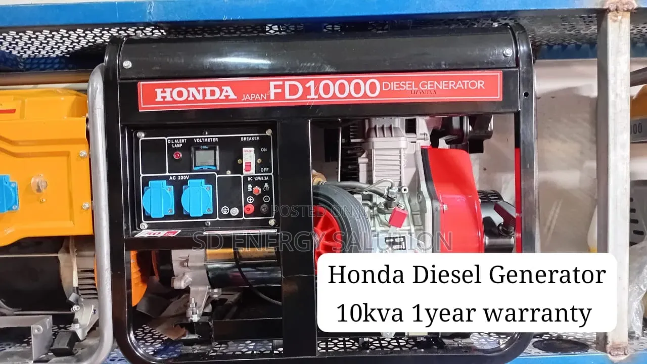 Honda 10kVA Diesel Generator – Stable Power Supply