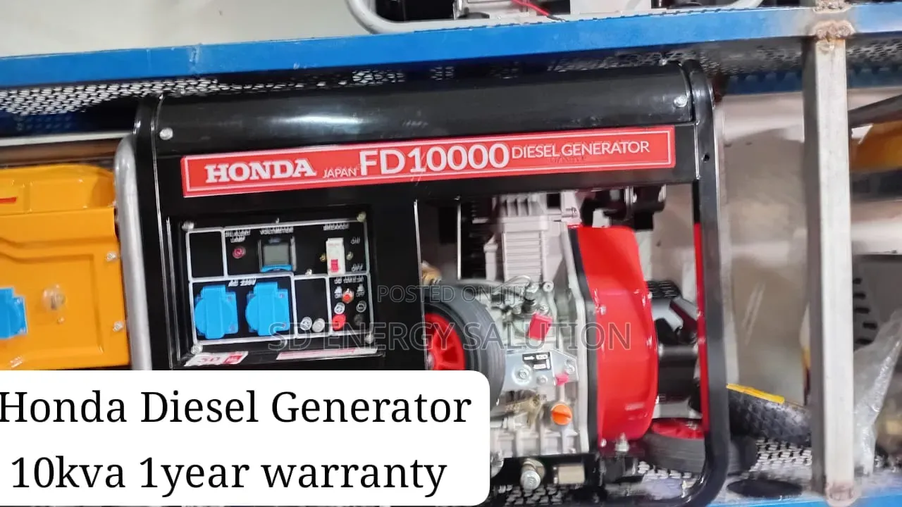 Honda 10kVA Diesel Generator – Stable Power Supply