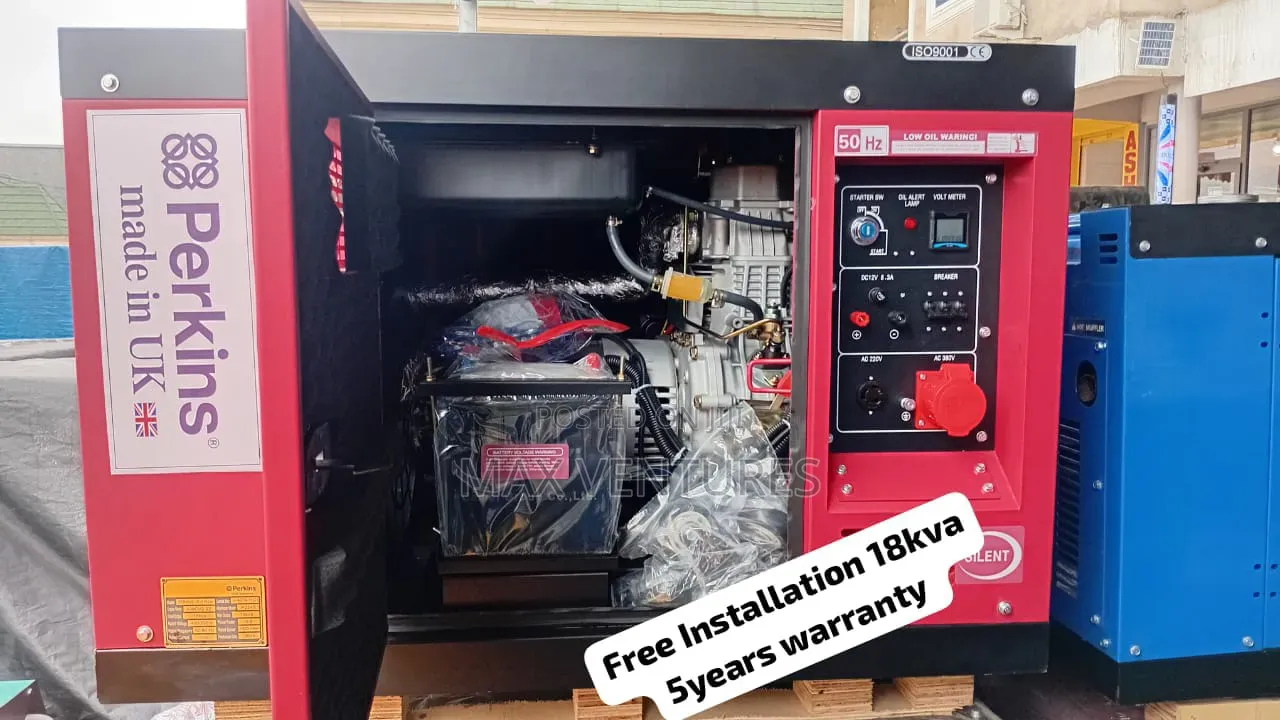 Perkins 18kVA Diesel Generator – Brand New Ready to Deliver 18kva