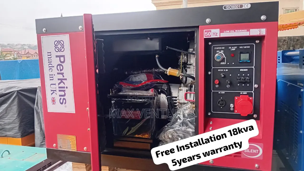 Perkins 18kVA Diesel Generator – Reliable Backup Power 18kva