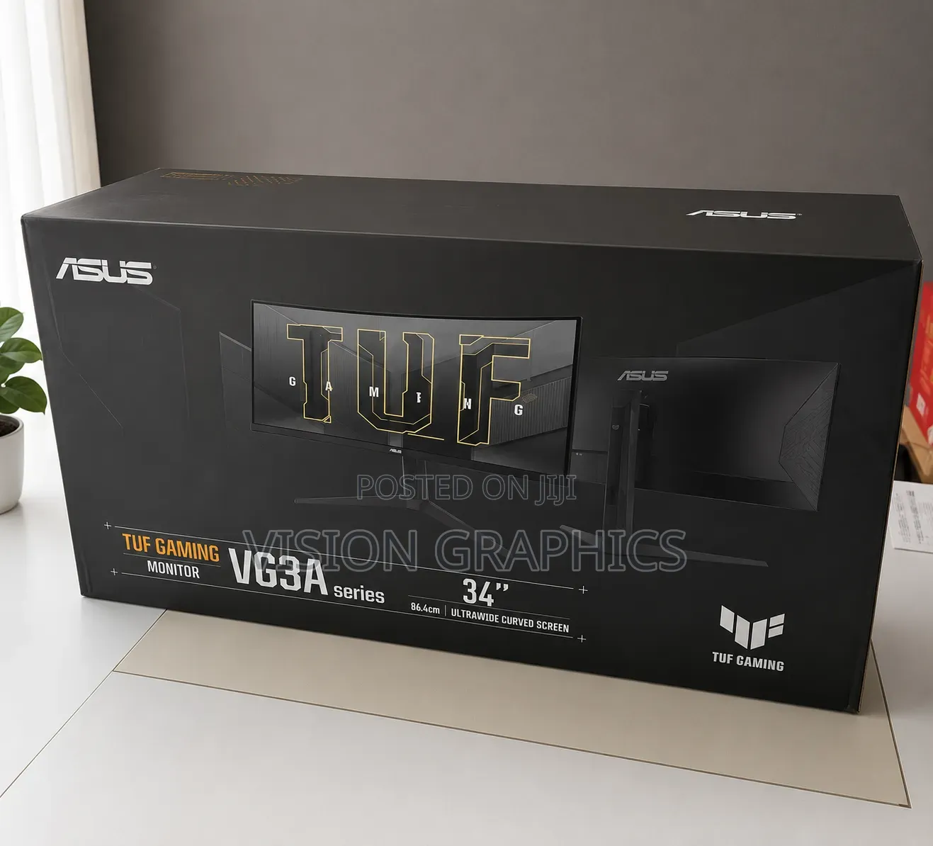 ASUS Tuf Gaming 34inch Ultra Wide Curved WQHD Gaming Monitor 180hz