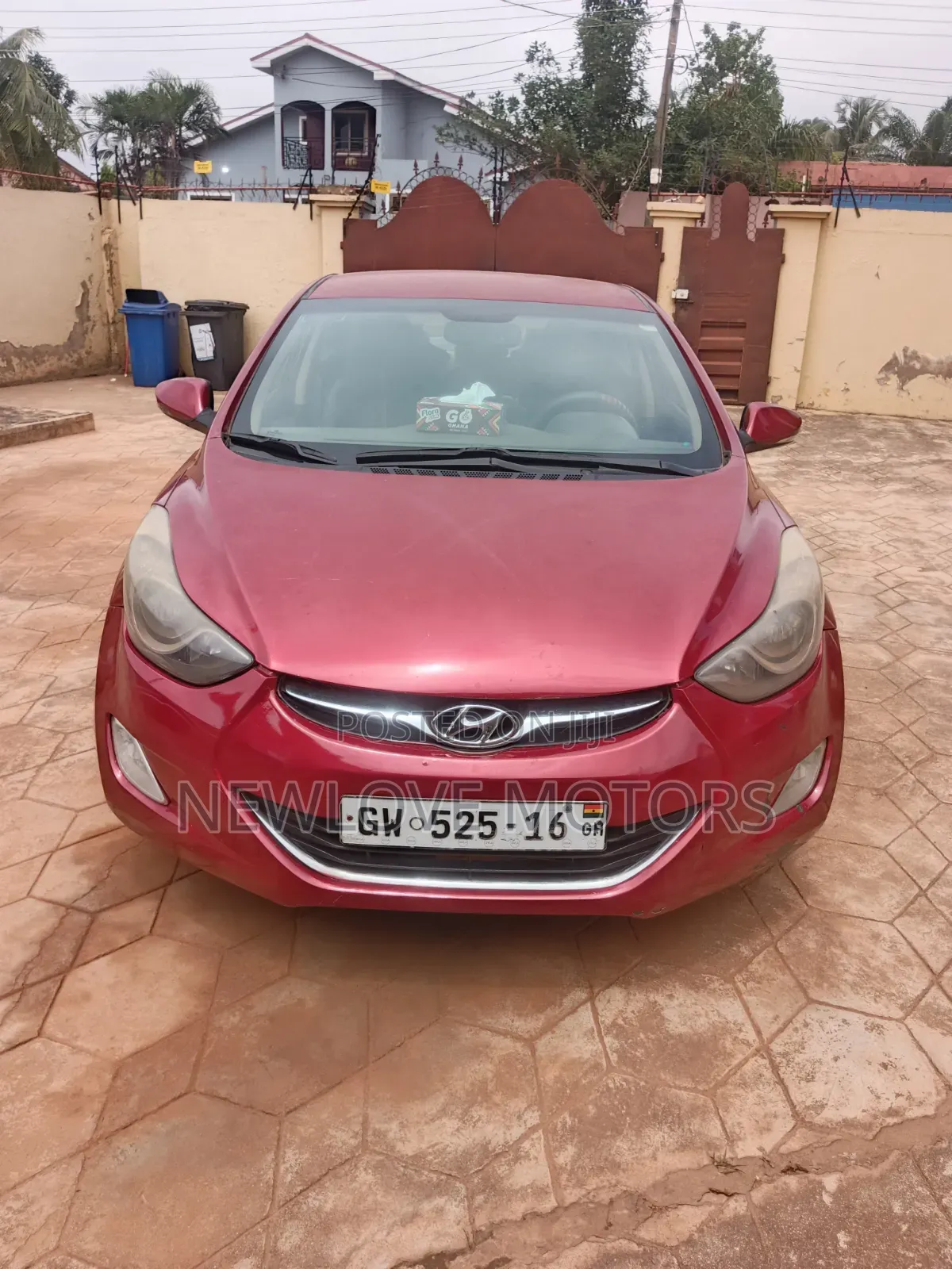 Hyundai Elantra 2013 Red