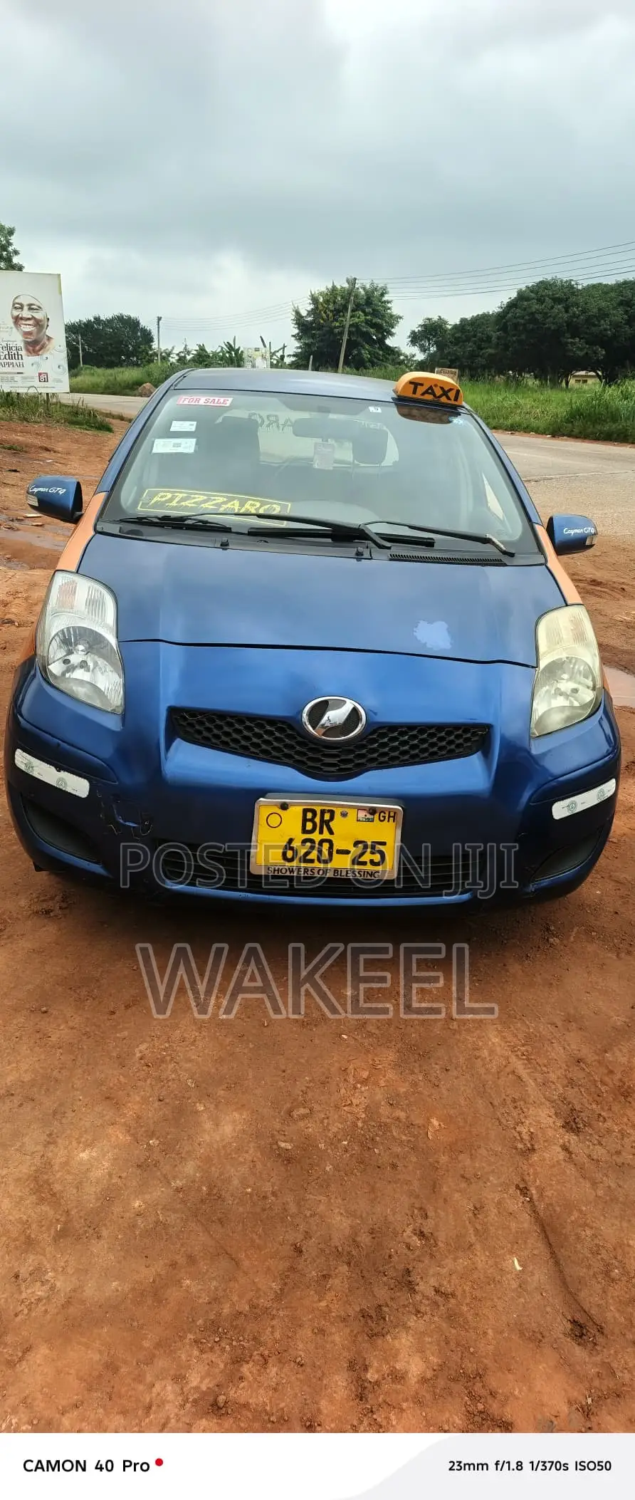 Toyota Vitz 1.5 FWD 3dr 2010 Blue