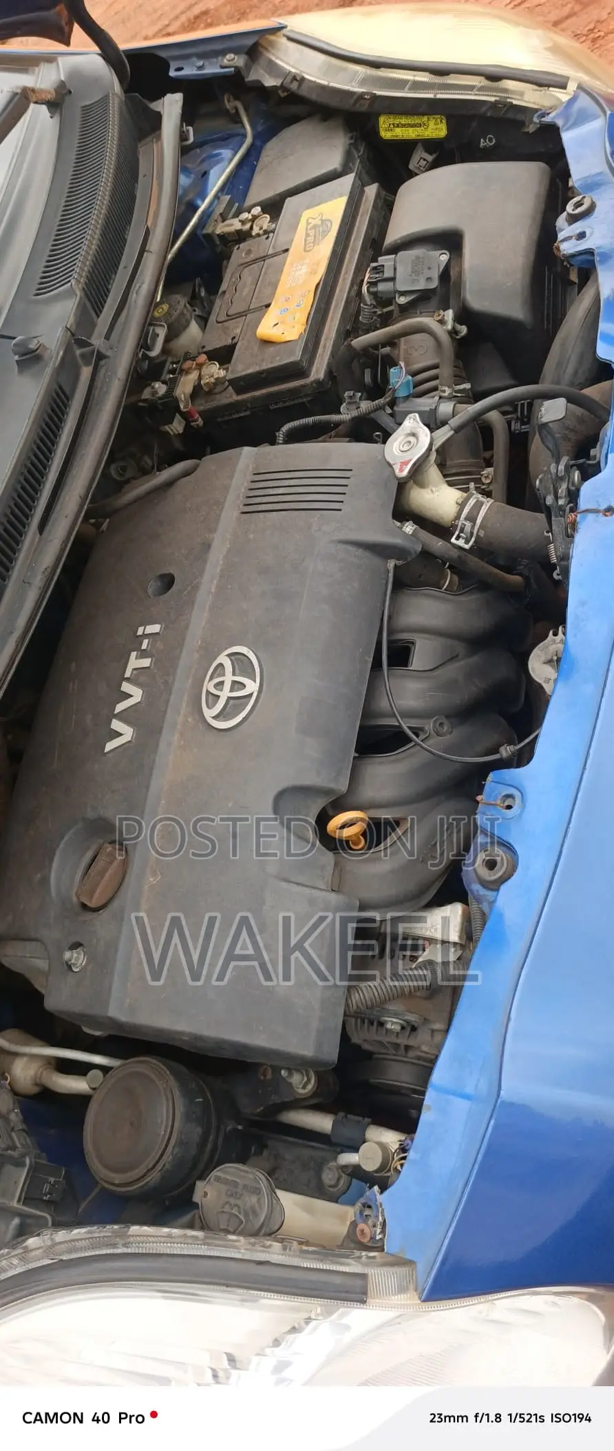 Toyota Vitz 1.5 FWD 3dr 2010 Blue