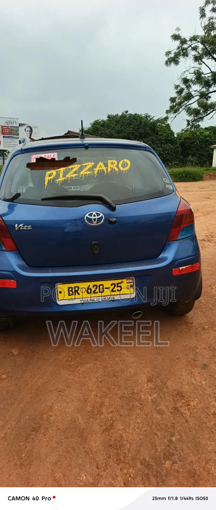 Toyota Vitz 1.5 FWD 3dr 2010 Blue