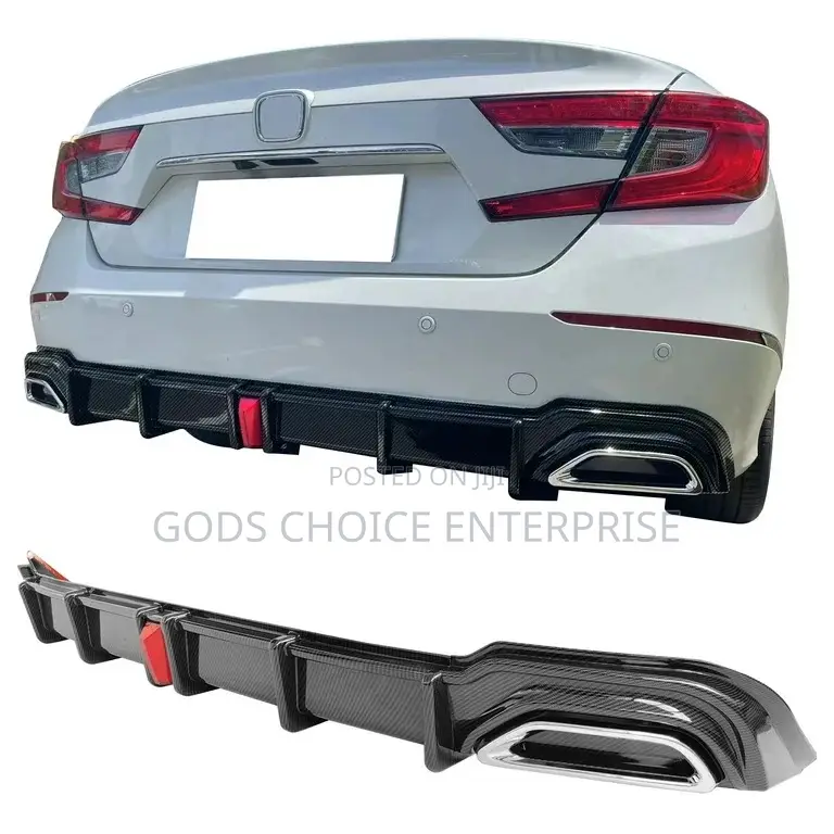 Back Bumper Diffuser or Lip Accord 2018-2020-2022