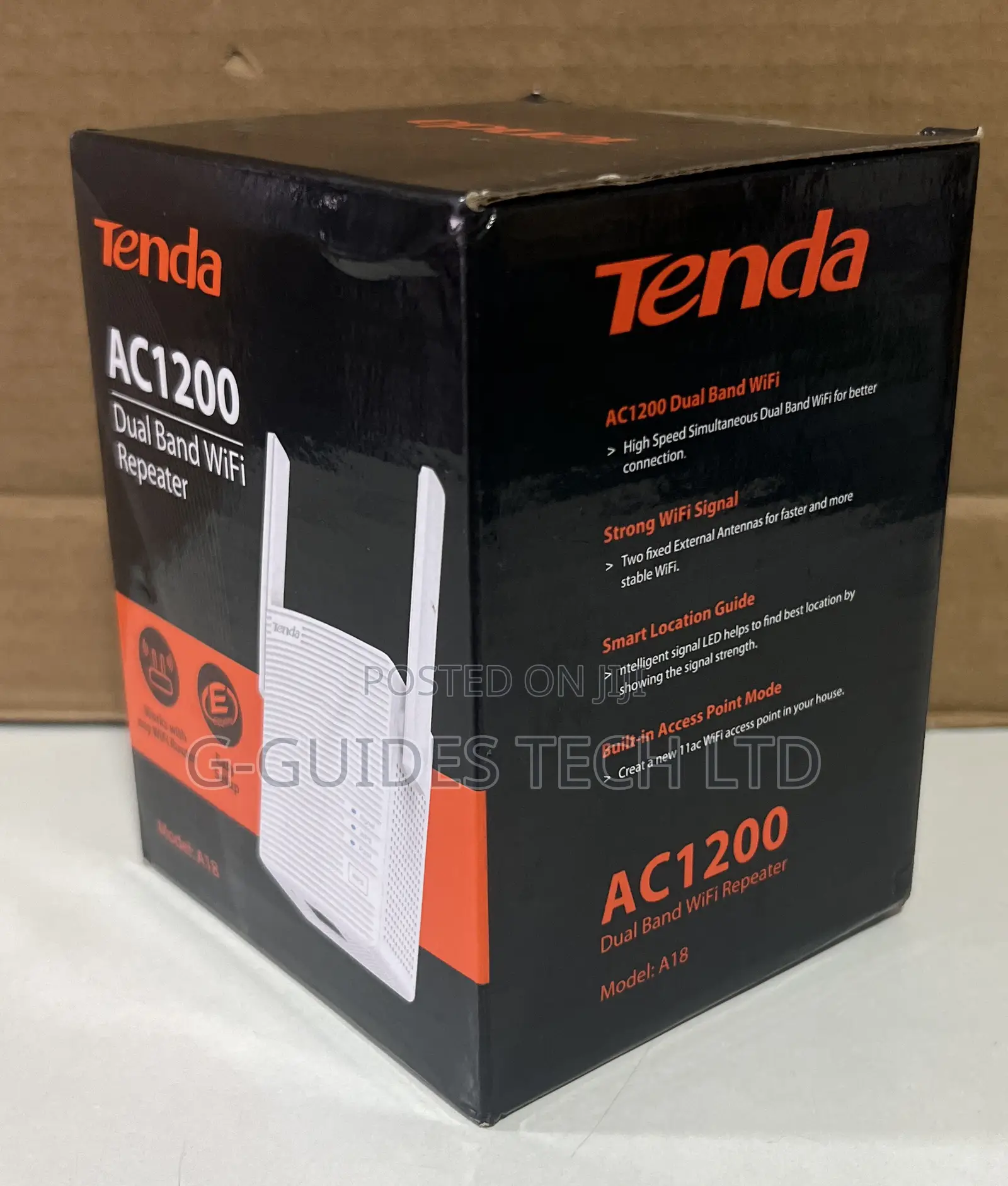 Tenda Ac1200 Dual Band WiFi Repeater, Tenda Ac1200 Range Extender A18