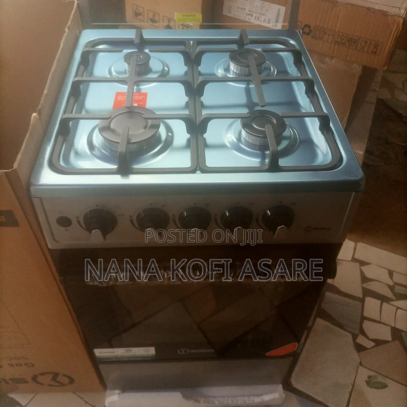 Sigma 50x50 Gas Cooker Oven and Grill