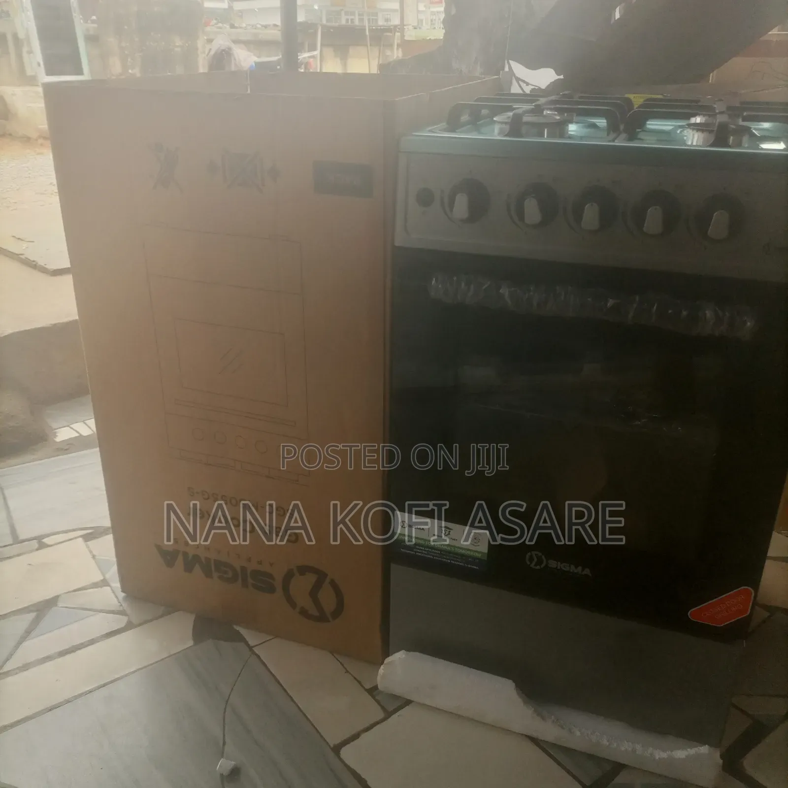 Sigma 50x50 Gas Cooker Oven and Grill