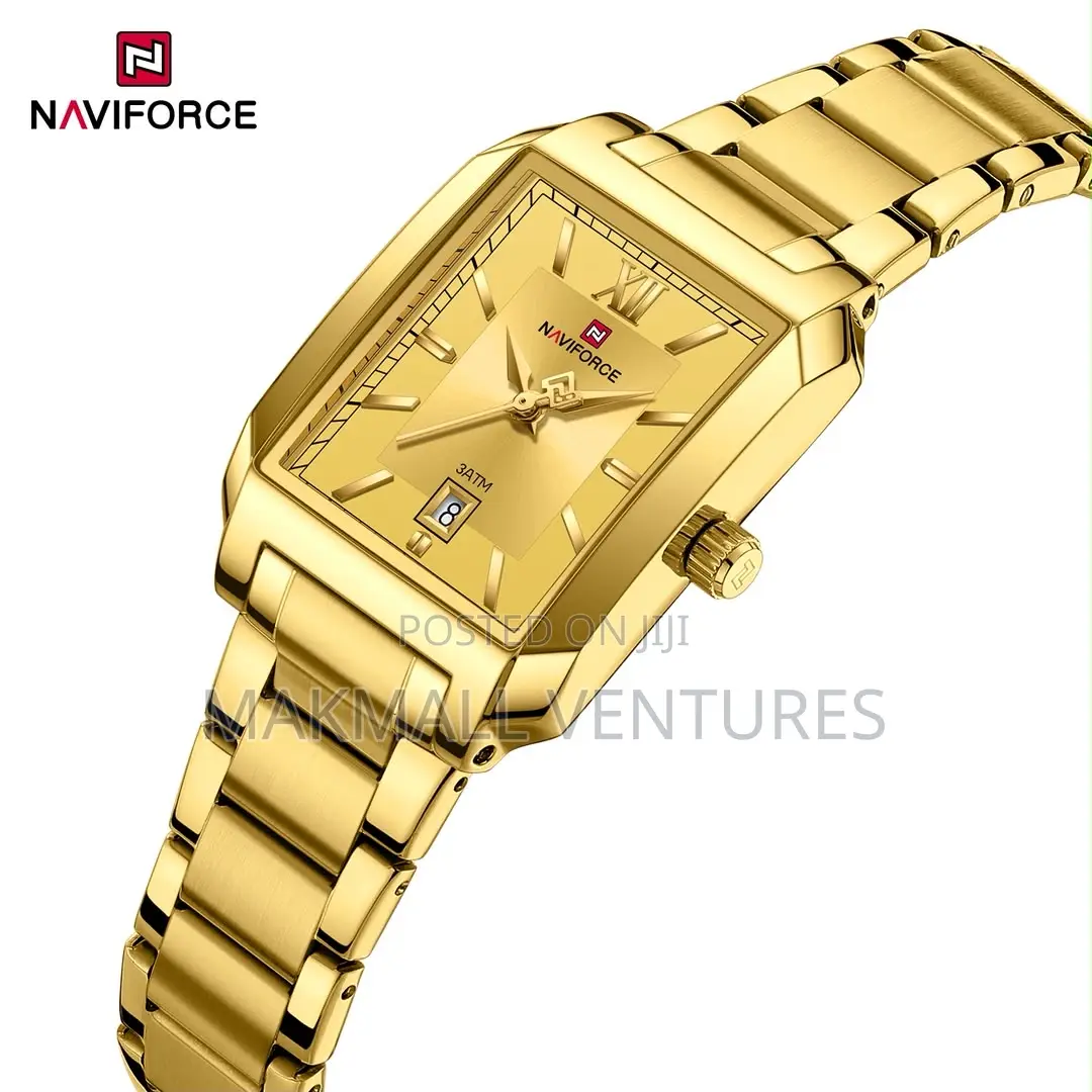 Naviforce Ladies Stainless Steel Designer Watch