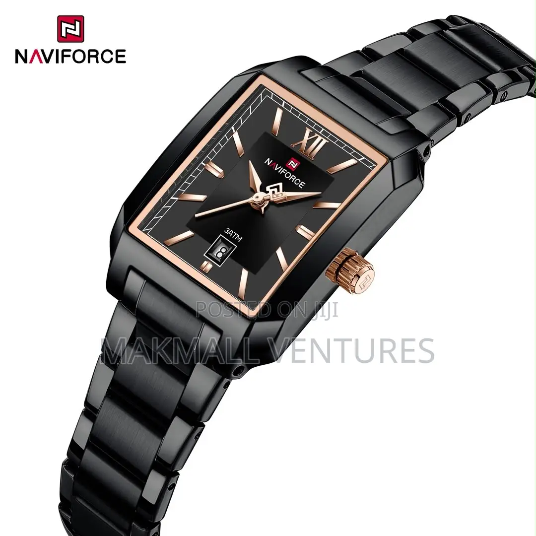 Naviforce Ladies Stainless Steel Designer Watch