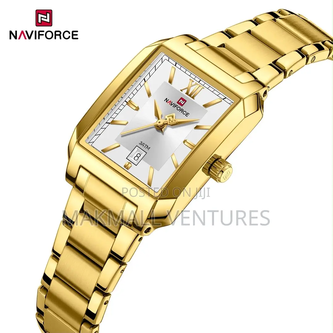 Naviforce Ladies Stainless Steel Designer Watch