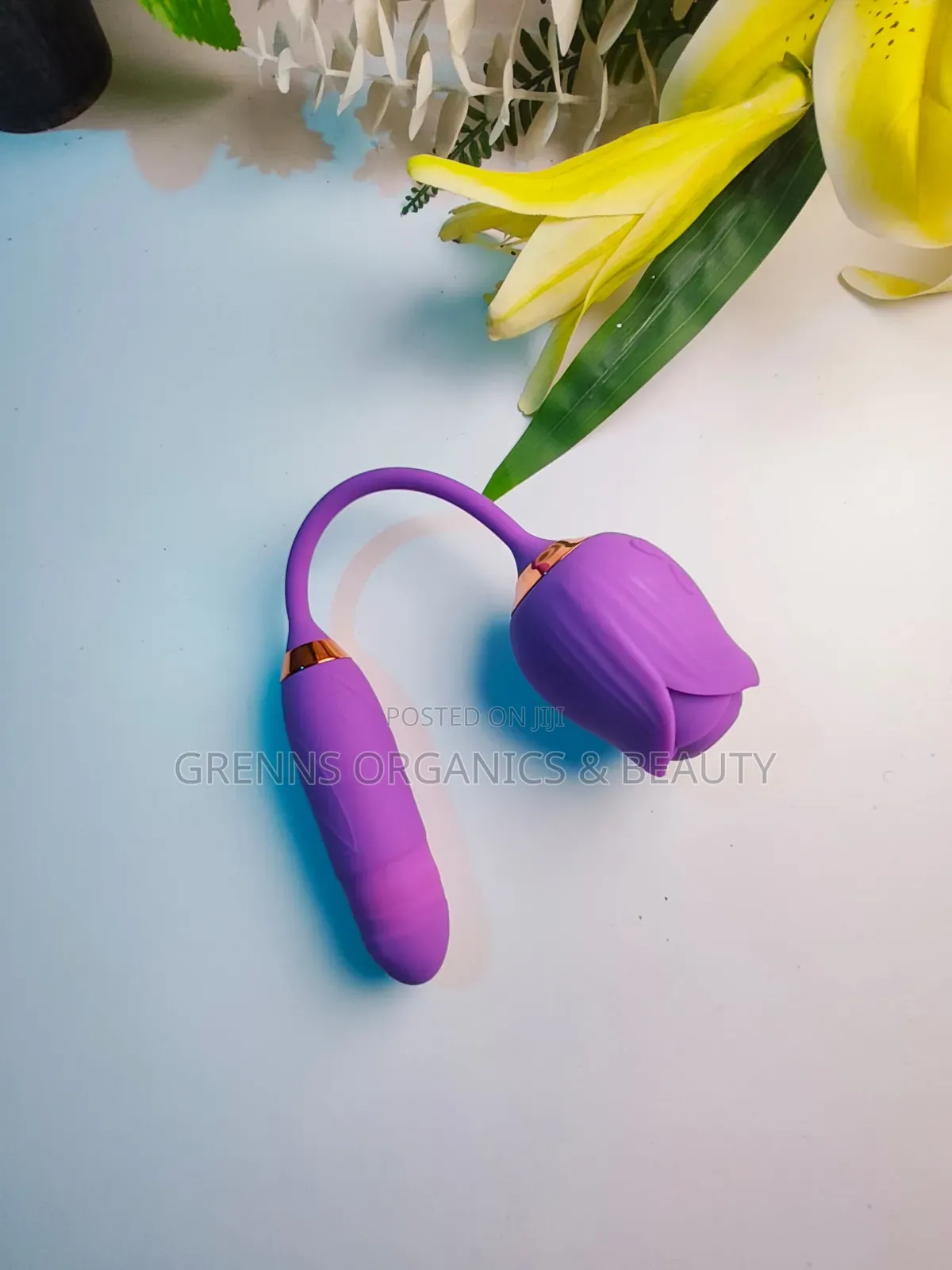 Purple Rose Clitoral Suction Vibrating Egg – G-Spot Women Sex Toy