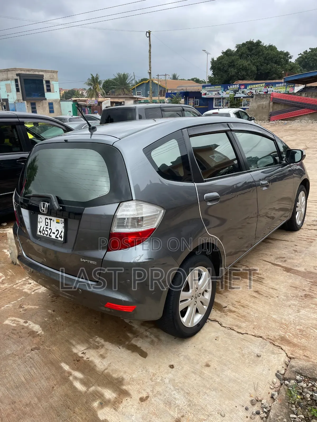 Honda Fit 2012 Gray