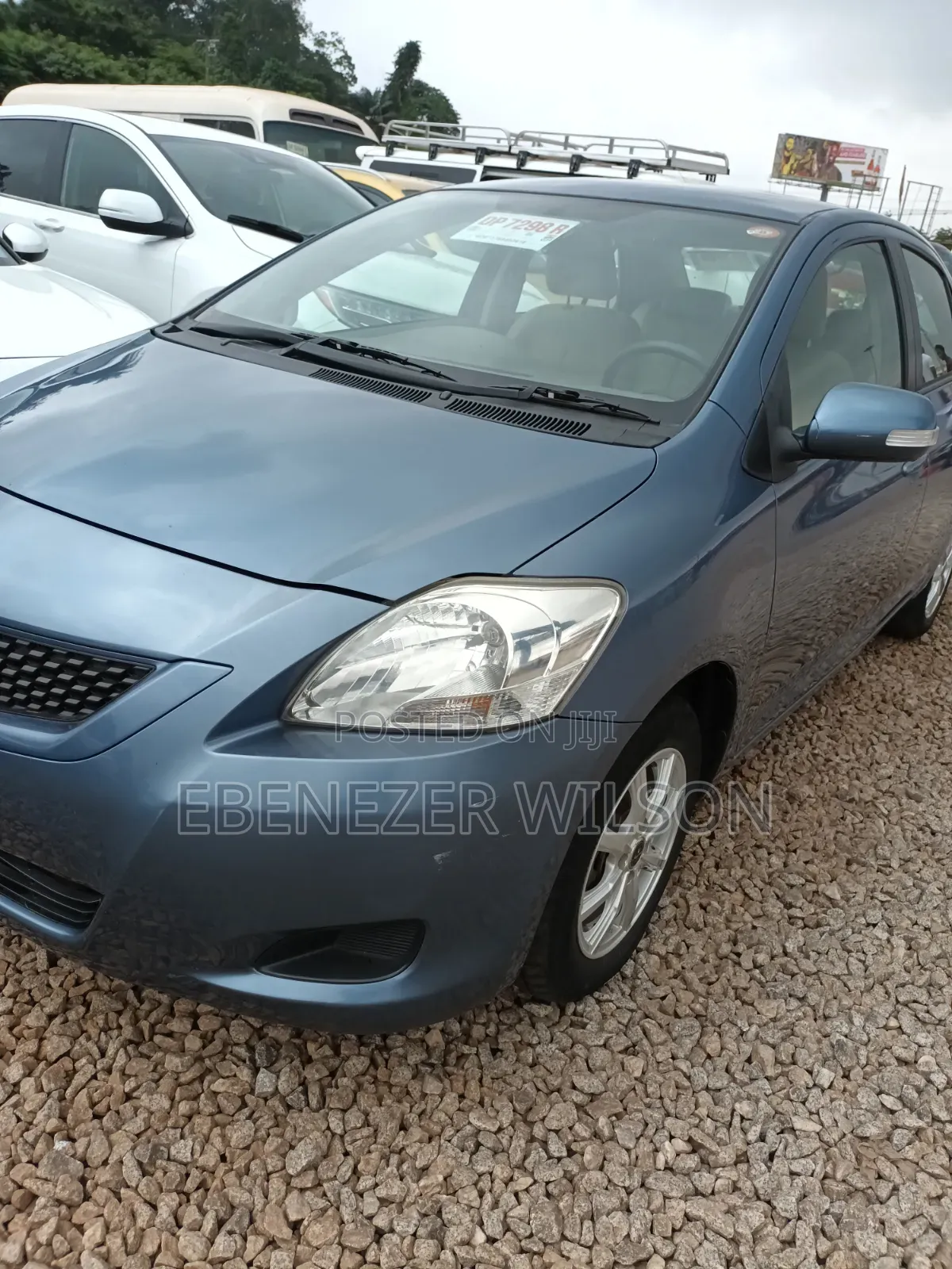 Toyota Belta 2013 Blue
