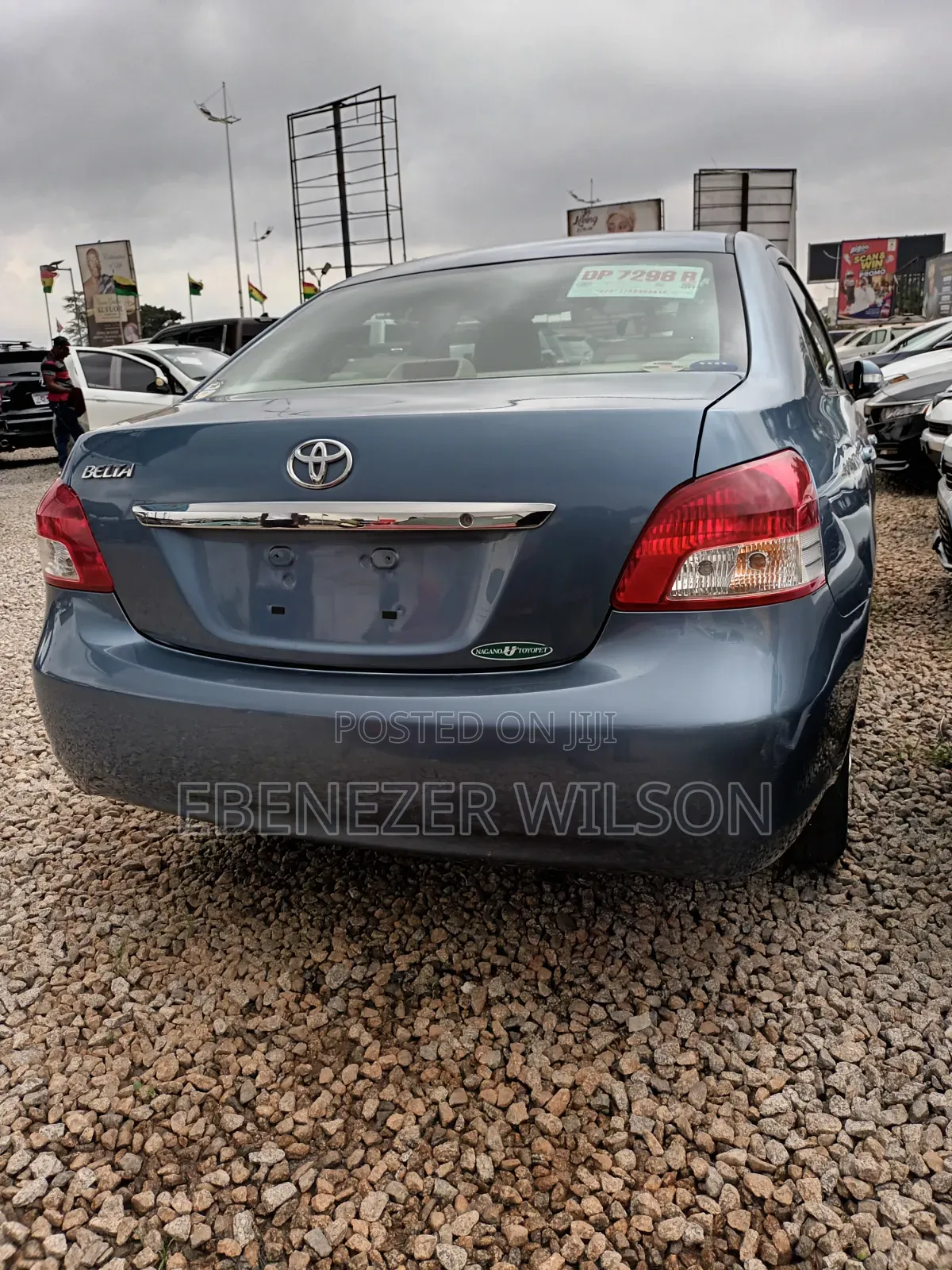 Toyota Belta 2013 Blue