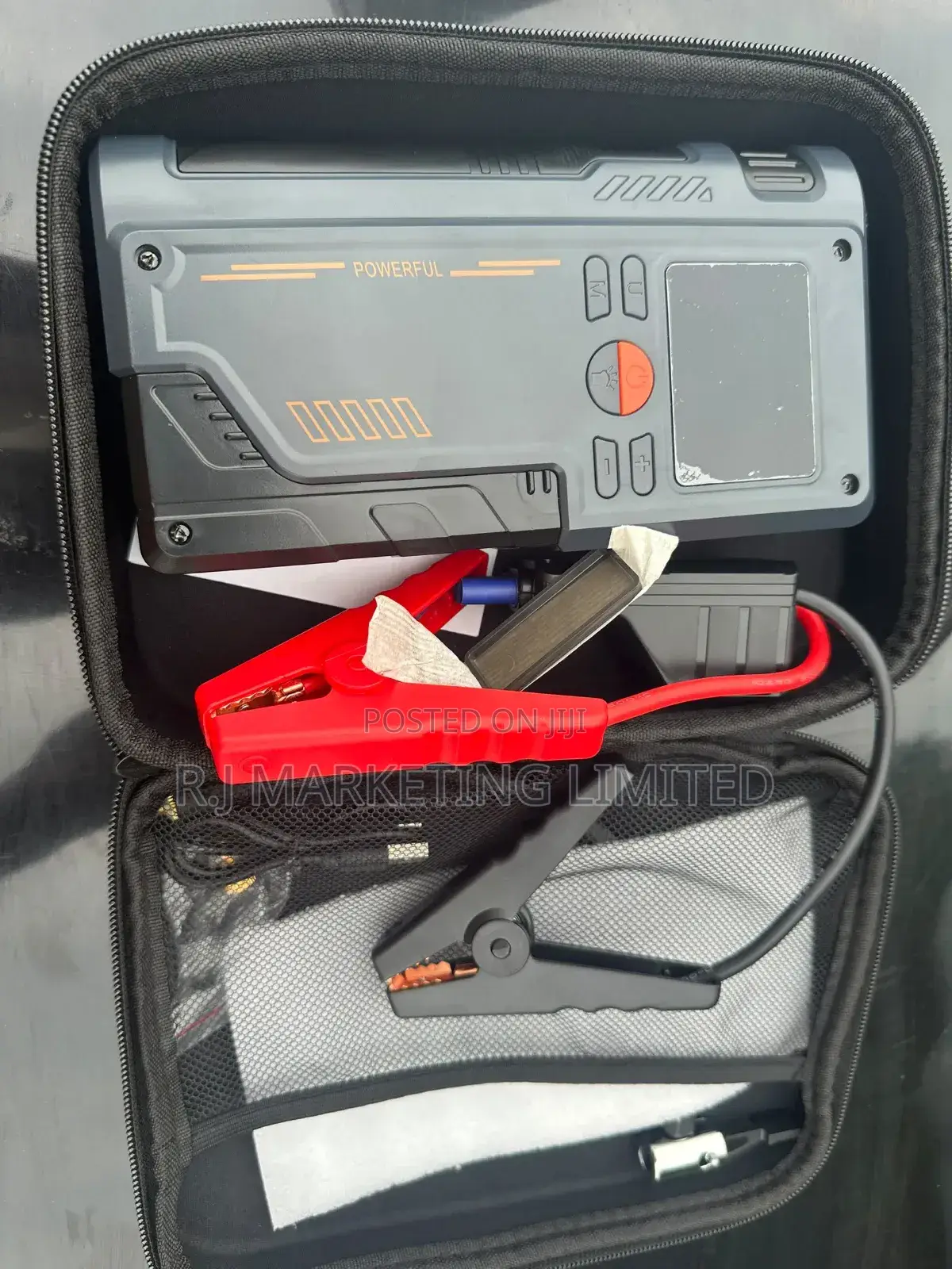 Car Jump Starter and Tire Pump Complete Set