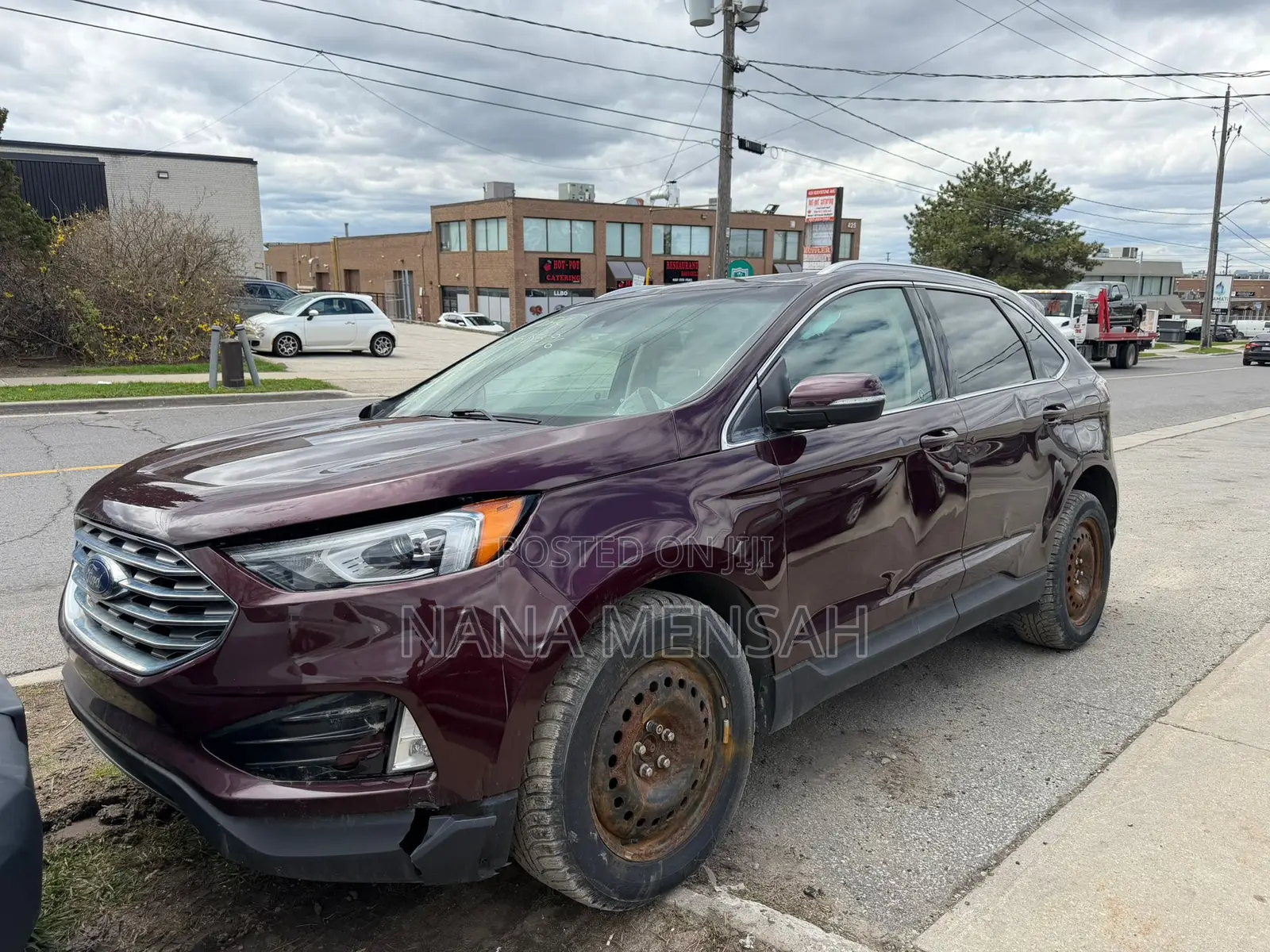 Ford Edge SEL AWD 2019 Burgundy