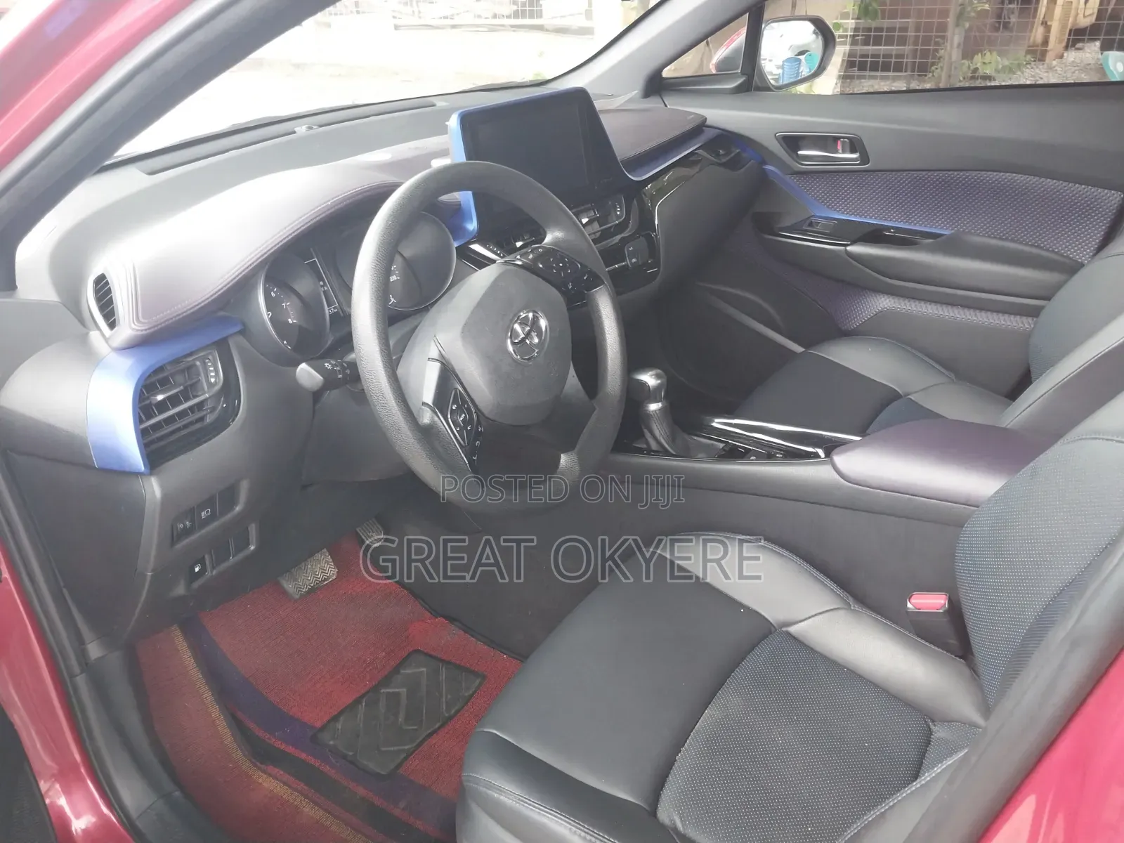 Toyota C-HR XLE FWD Sport Utility (2.0L 4cyl 2AM) 2018 Red