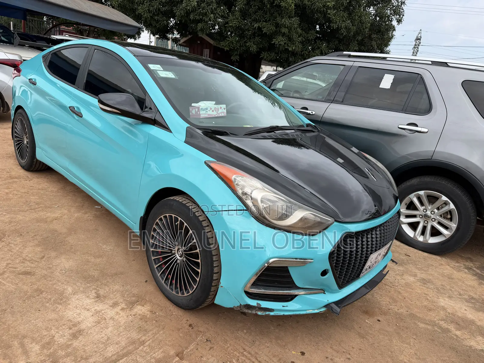 Hyundai Elantra 2012 Green