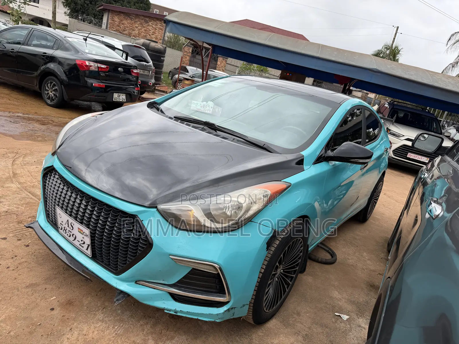 Hyundai Elantra 2012 Green