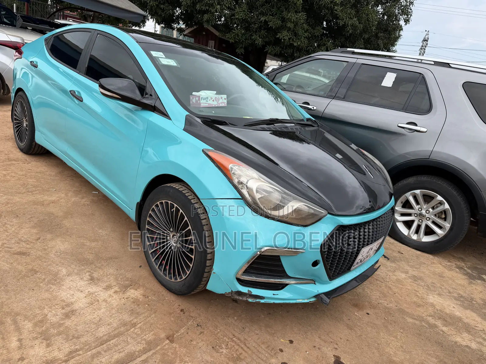 Hyundai Elantra 2012 Green