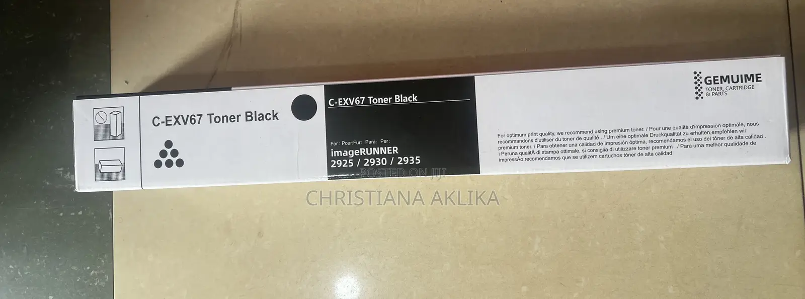 C-Exv67 Toner Black