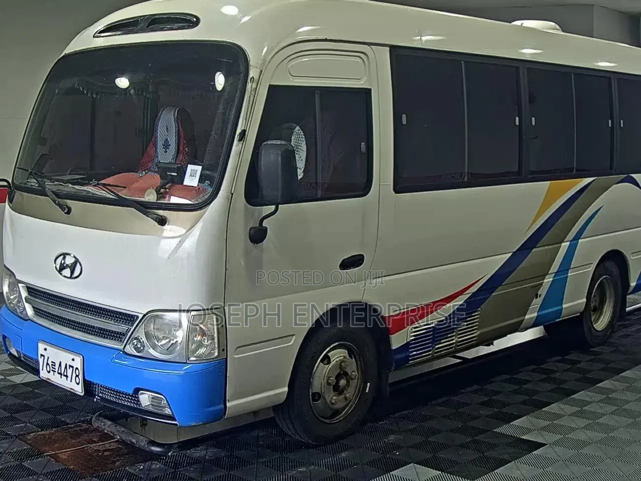 Hyundai County 2015 White