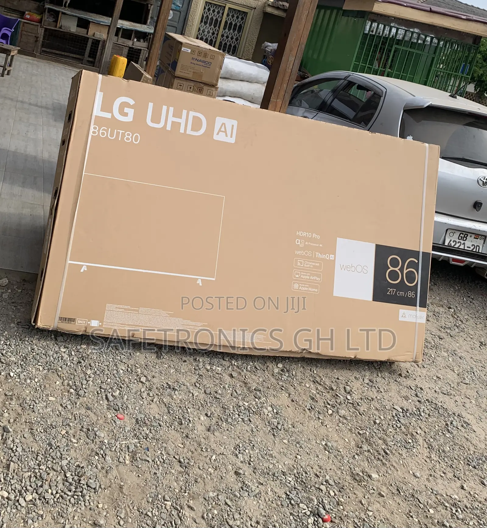 Ultra Modern LG 86" 86UR78006LC Series UHD TV WebOs Smart Al ThinO